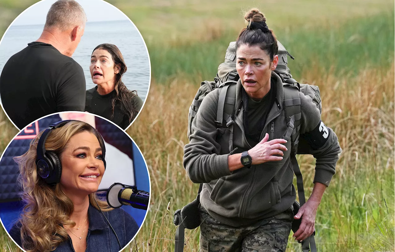 Denise Richards Ruptures Breast Implants During 'Special Forces' Challenge