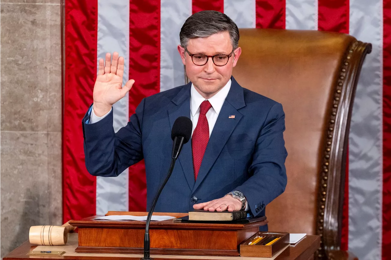 Mike Johnson Sworn In as Speaker of the House