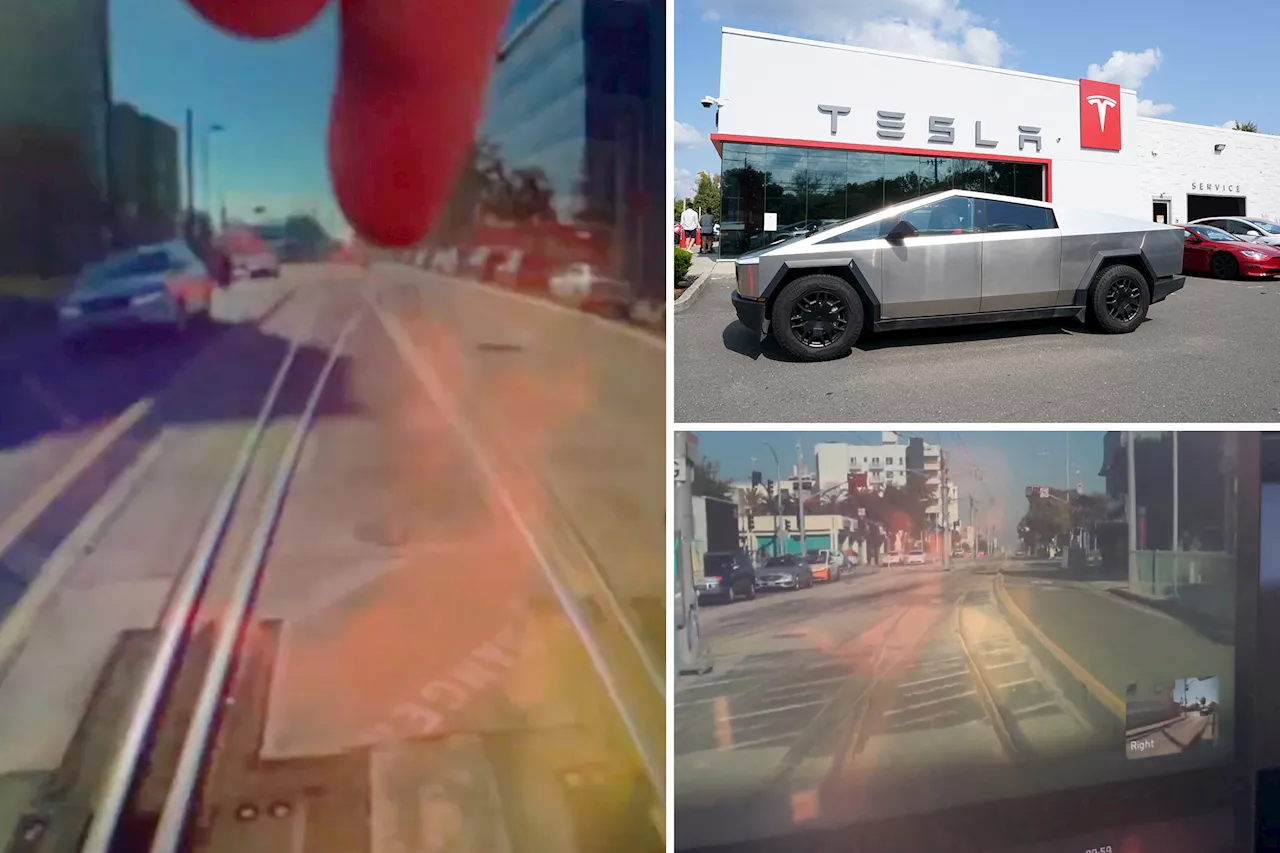 Tesla Autopilot Veers Car Onto Train Tracks, Driver Forced to Run Red Light