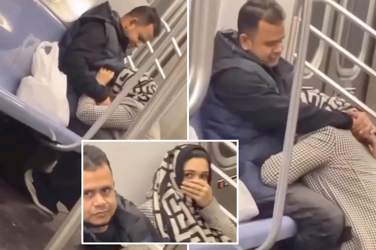 Viral video seemingly shows couple getting freaky on NYC subway: 'Allah's so disappointed!'