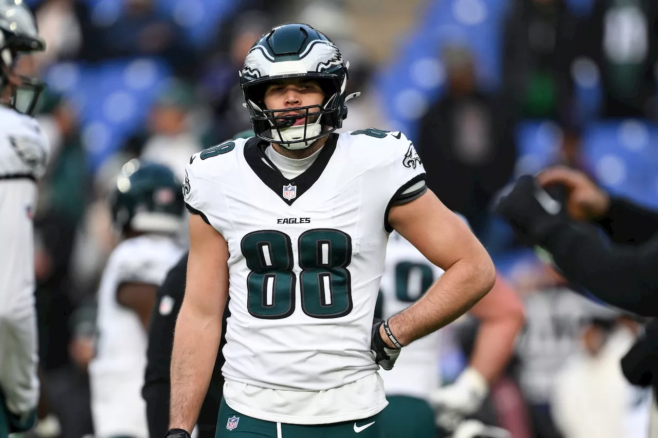 Goedert Activated, But Likely To Rest for Eagles' Final Game