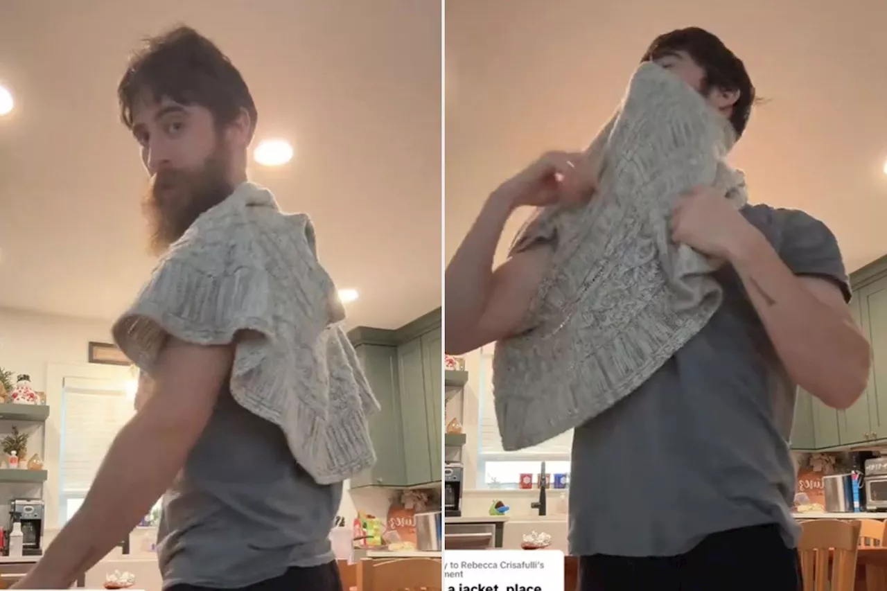 Confused Husband Turns to TikTok for Help Identifying Wife's 'Neck-less Shirt'