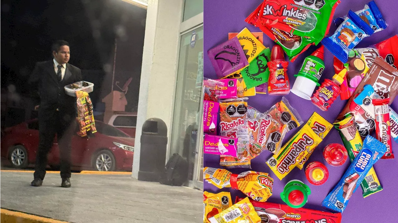 Vendedor de dulces en Ciudad Victoria impacta a las redes sociales