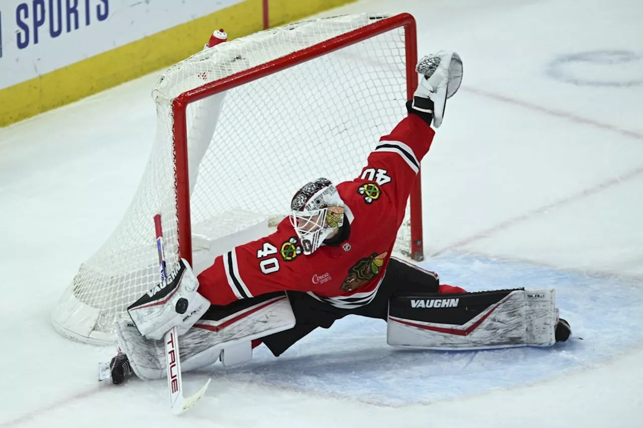 Soderblom shines as Blackhawks end five-game skid with 4-2 win over Canadiens