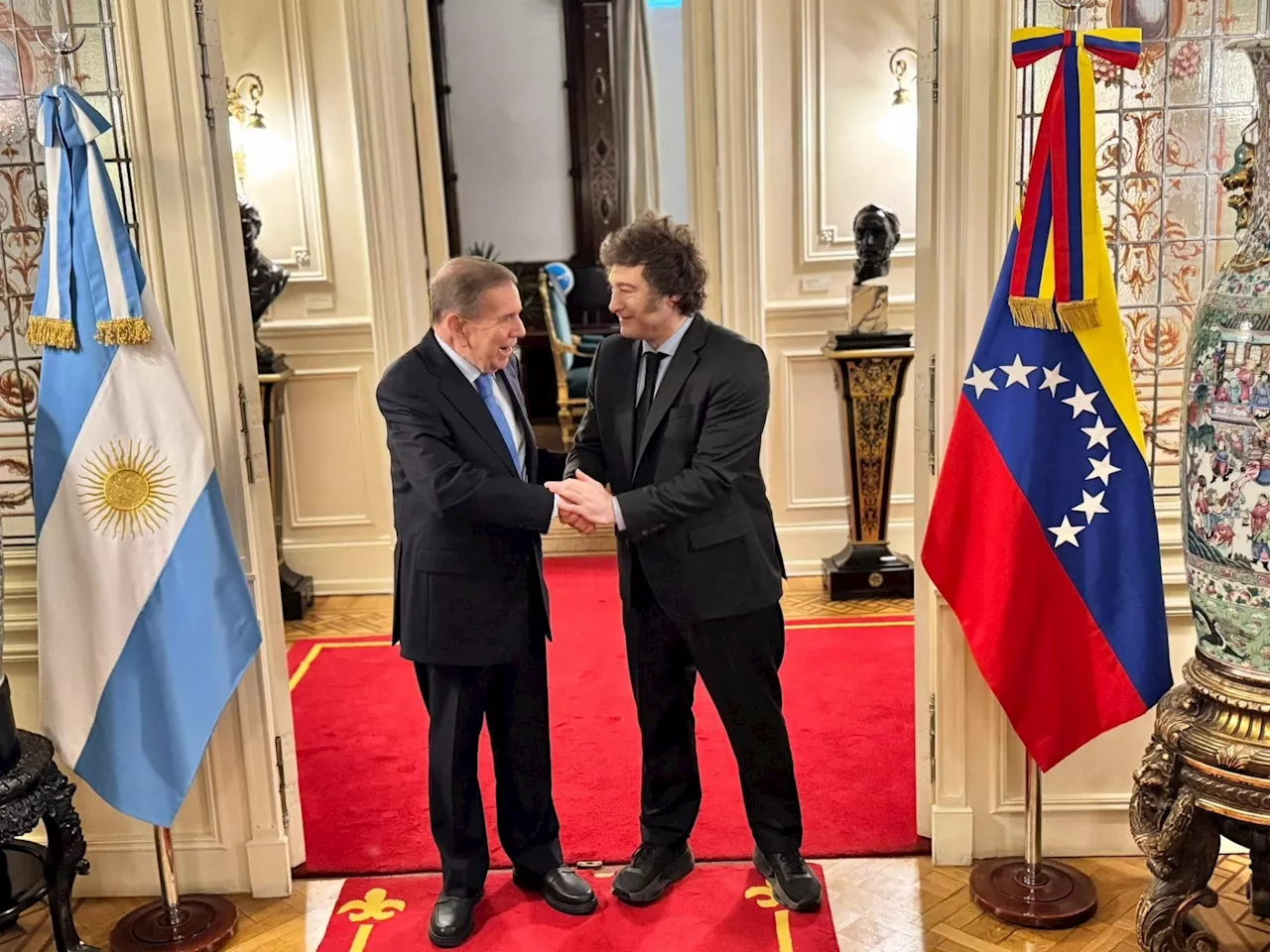 Líder da Oposição Venezuelana Reúne-se com Presidente Argentino em Buenos Aires