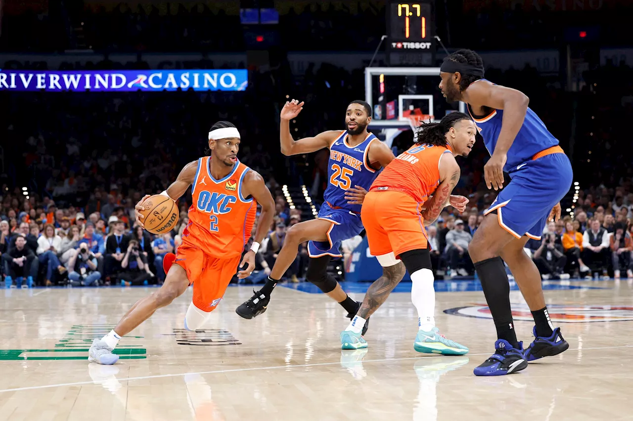 Oklahoma City Thunder Extend Winning Streak to 14 with Clutch Win Over New York Knicks