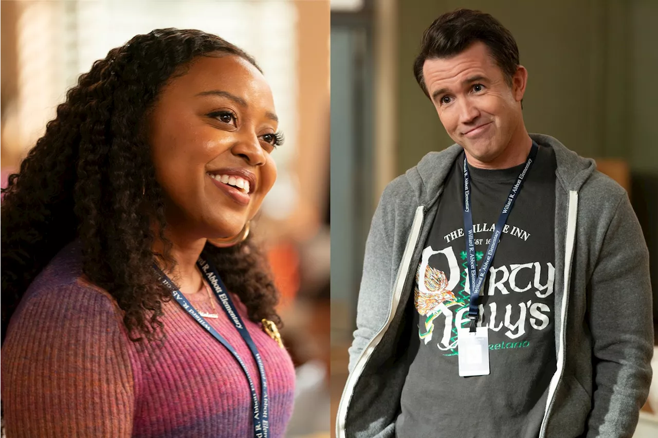 When ‘Abbott’ Met ‘Sunny’: Quinta Brunson and Rob McElhenney on Their Odd-Couple TV Crossover