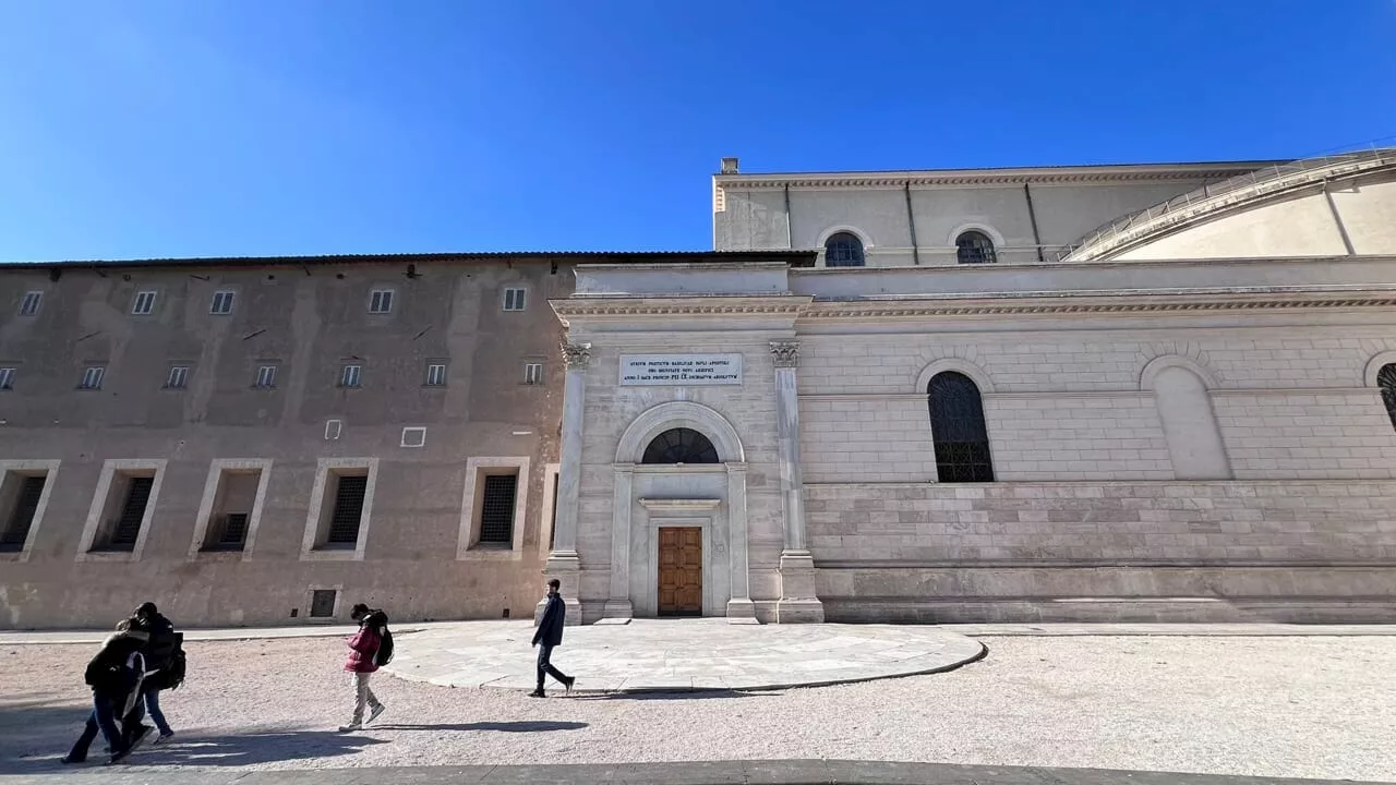 Piazza San Paolo Fuori le Mura Riqualificata per l'Anno Giubilare