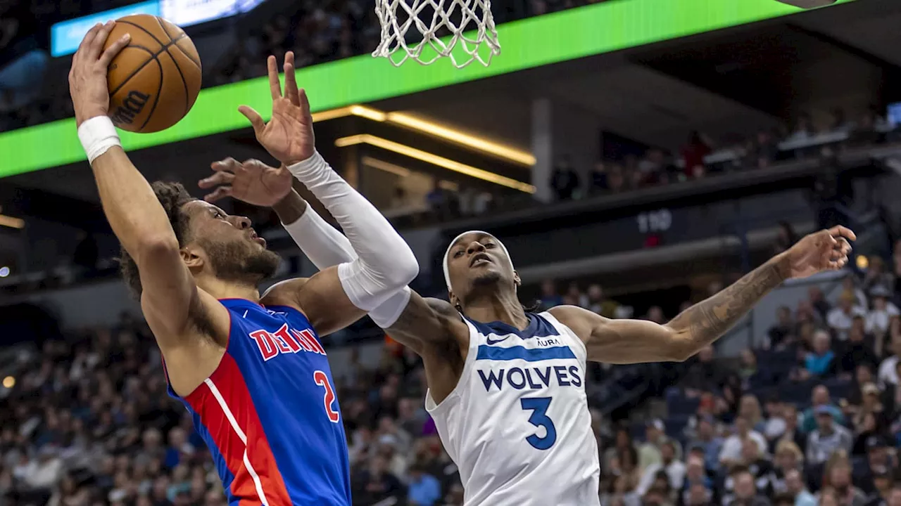 Betting Odds & Prediction for Detroit Pistons vs Timberwolves