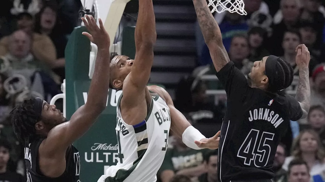 Bucks Fall Short Despite Late Surge Against Nets