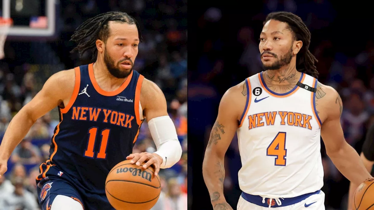 New York Knicks' Jalen Brunson Shares Love for Derrick Rose