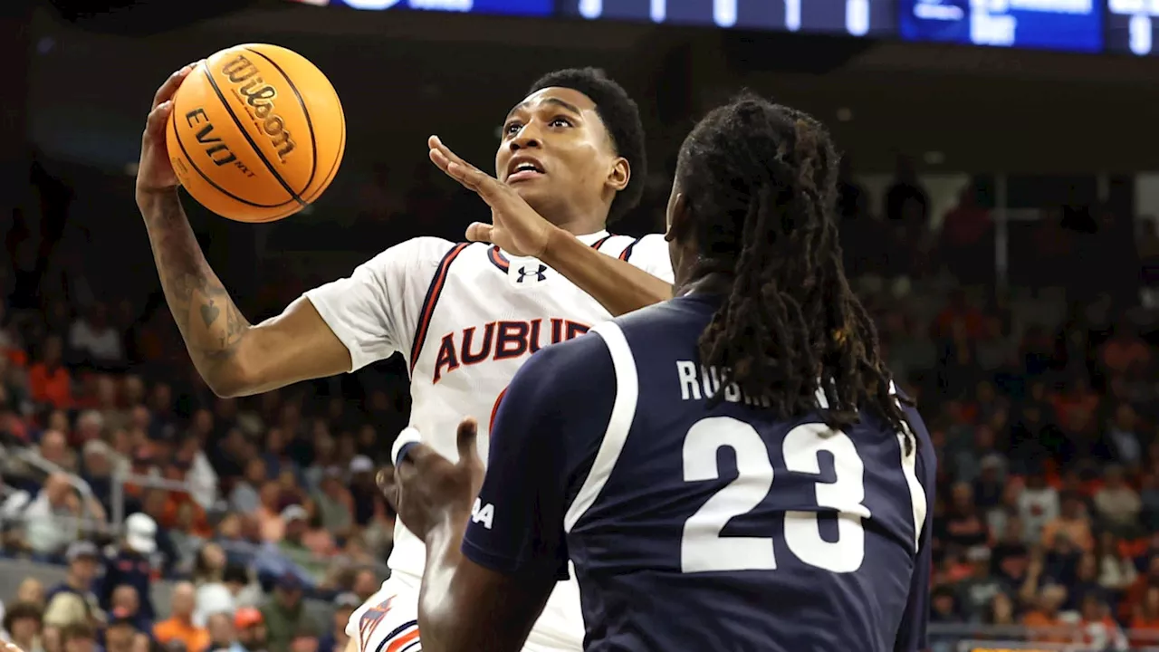 No. 2 Auburn Opens SEC Play Against Missouri in Tough Conference Schedule