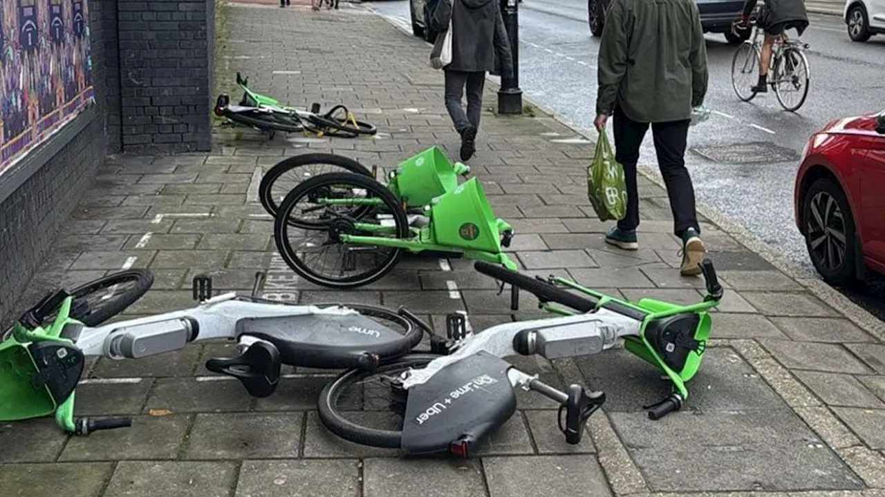 E-Bike Parking Nightmare for Disabled People