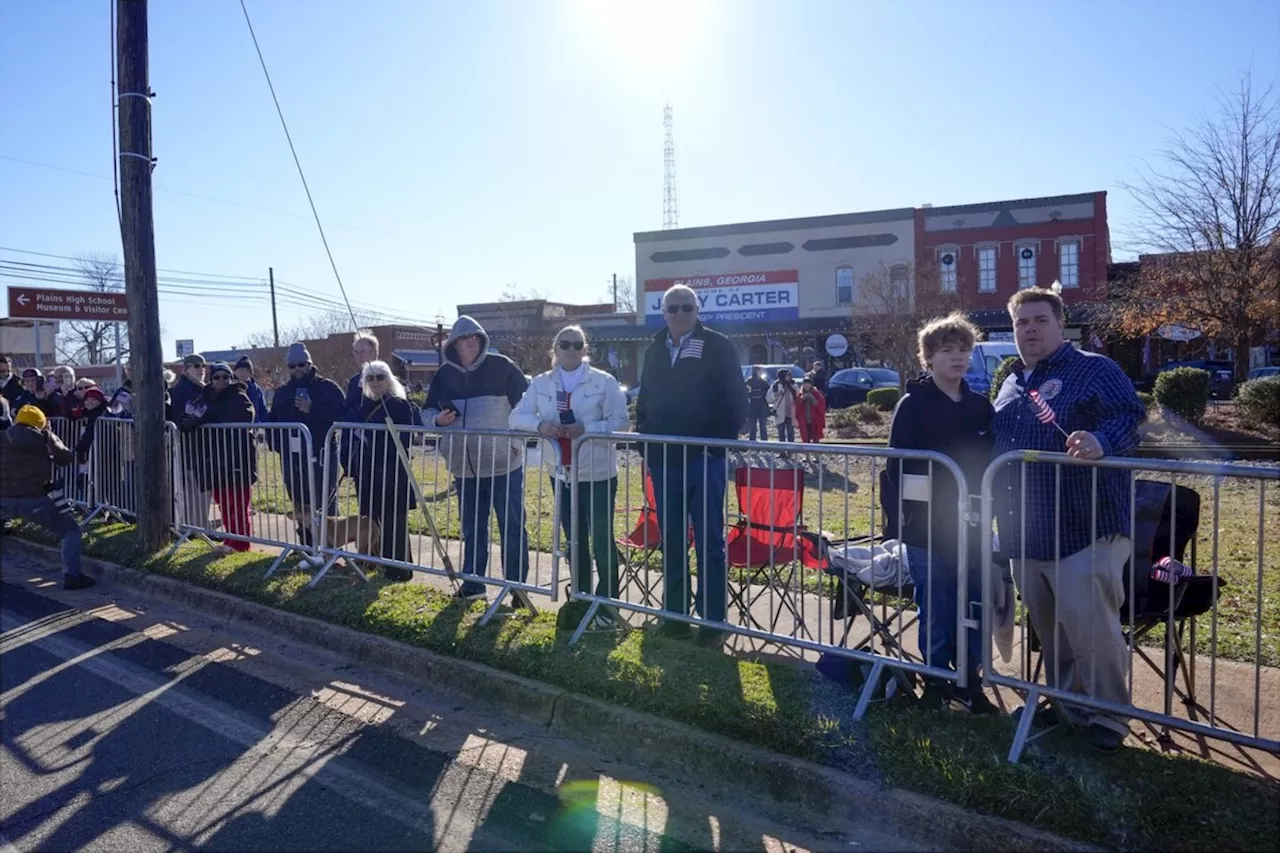 Jimmy Carter's Funeral Procession Begins in Plains, Georgia