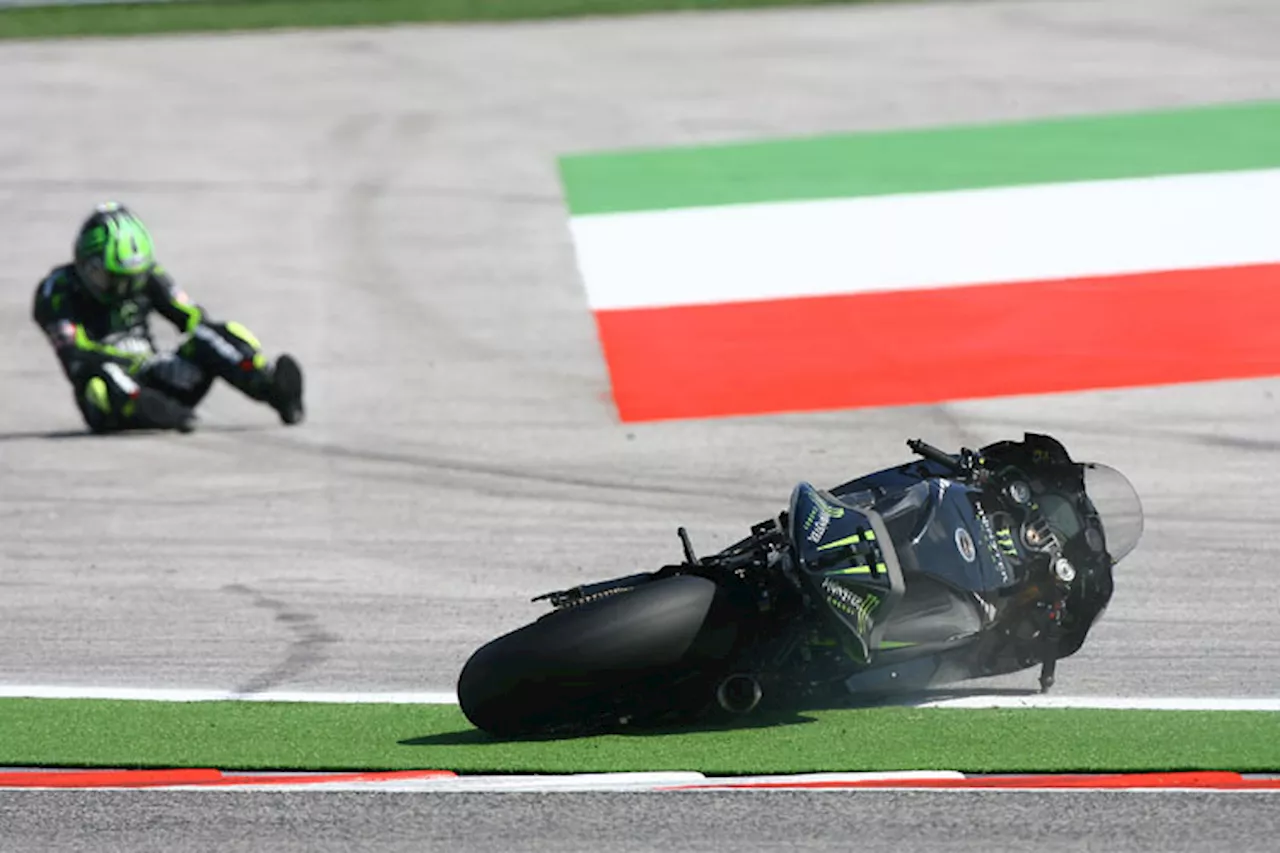 Crutchlow Sturz in Misano