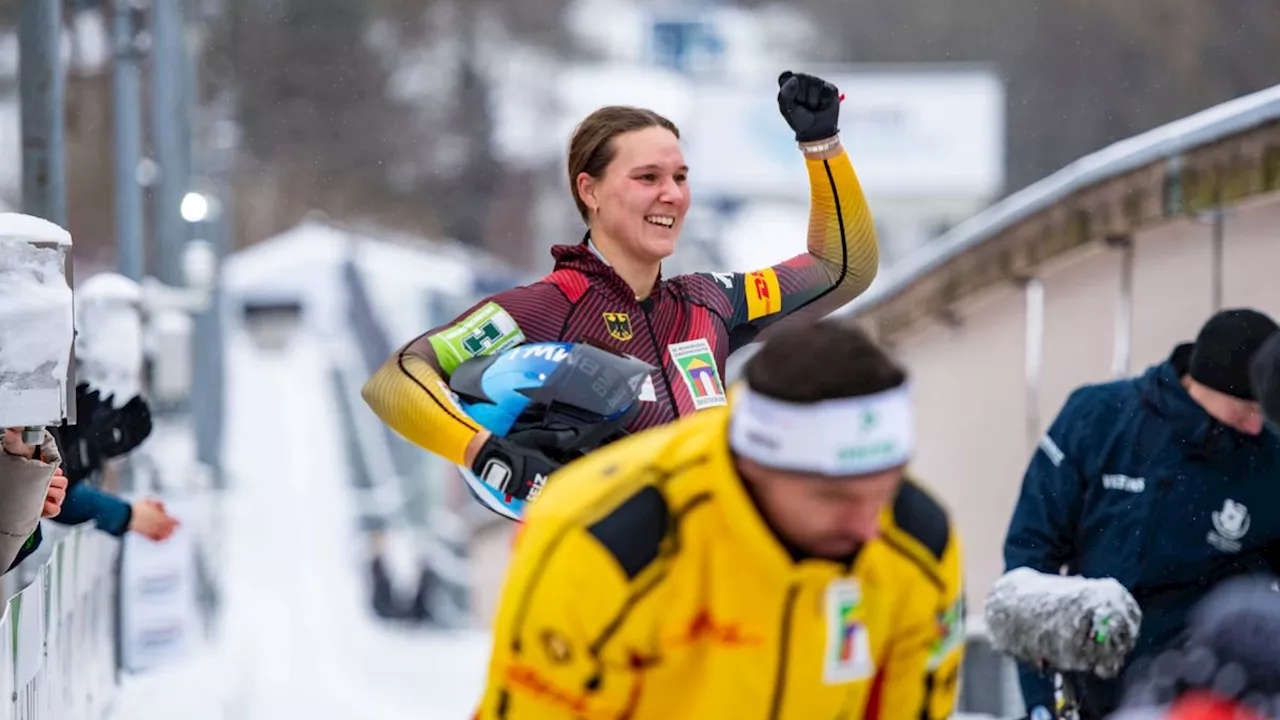 Lisa Buckwitz triumphiert im Monobob: Bestzeiten beim Start und Bahnrekord, aber trotzdem »nicht ganz zufrieden«