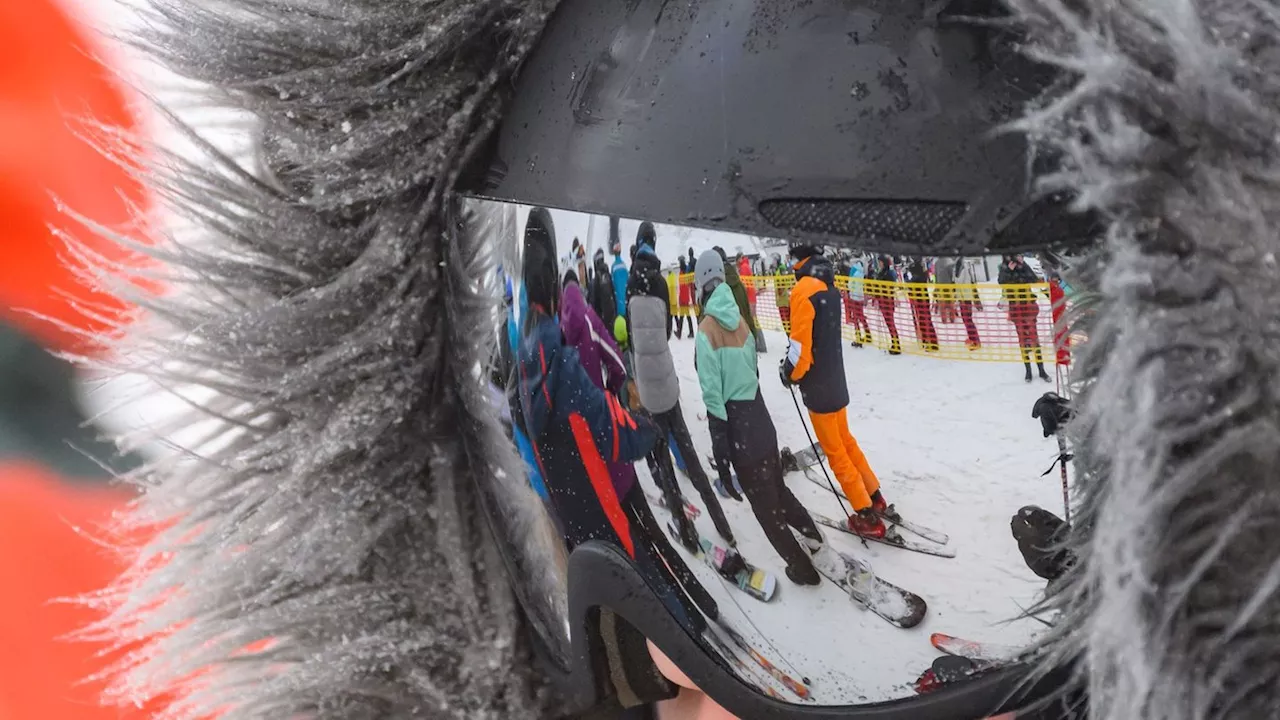 Sachsen winterlich weiß - Skifreude im Erzgebirge