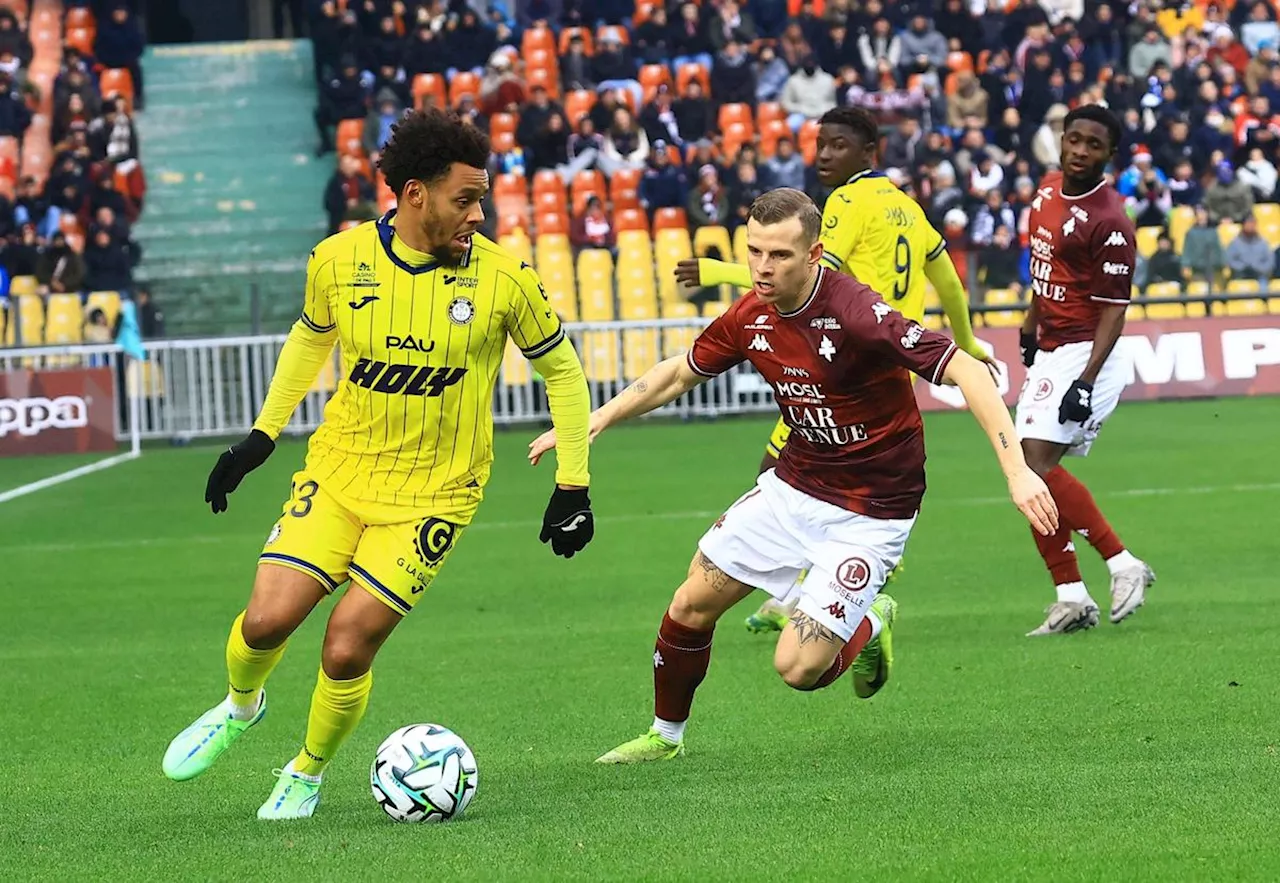 Ligue 2 : le Pau FC débute l’année par un bon match nul à Metz