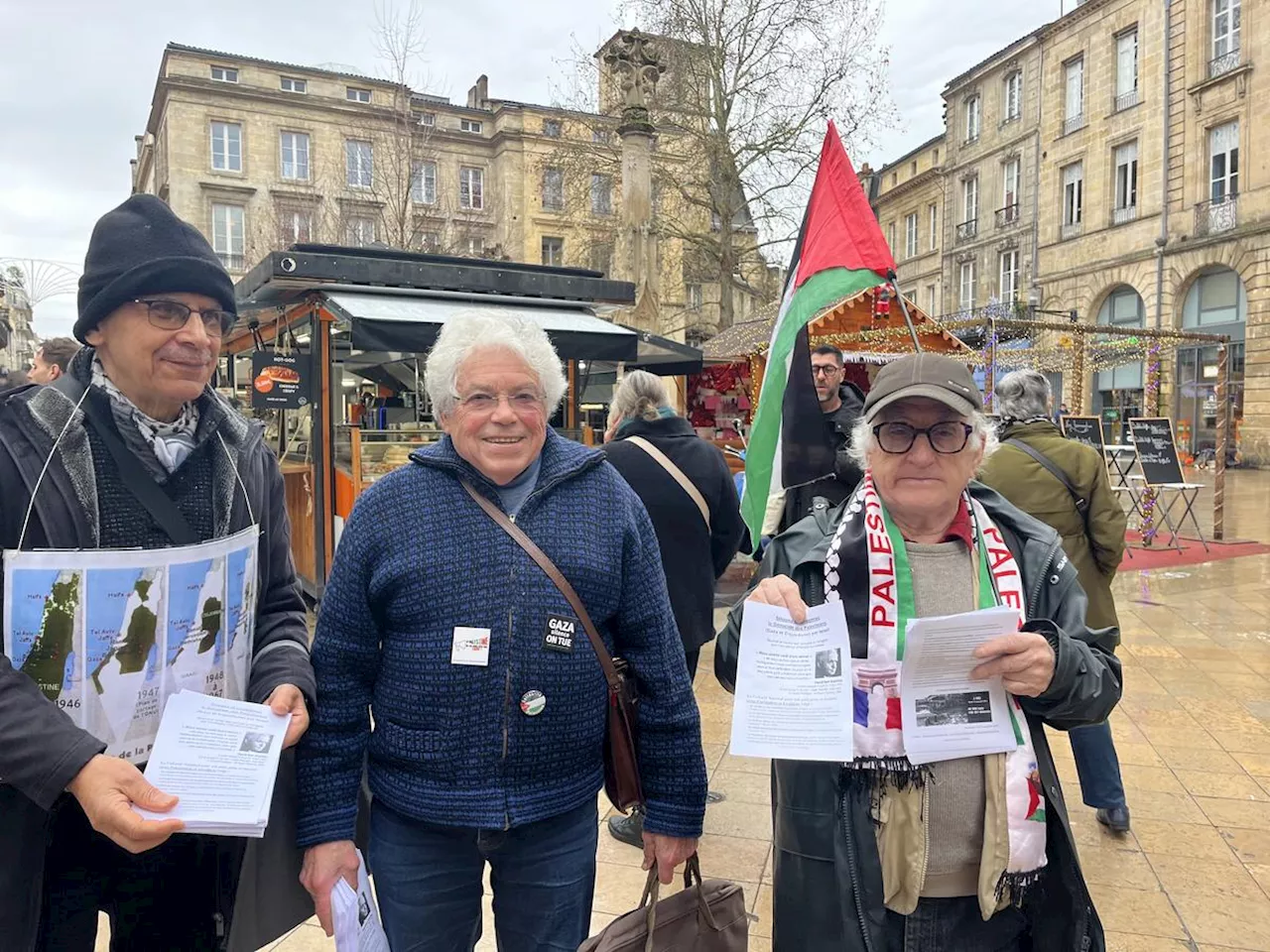 Sensibilisation à la paix entre Palestiniens et Israéliens à Bordeaux