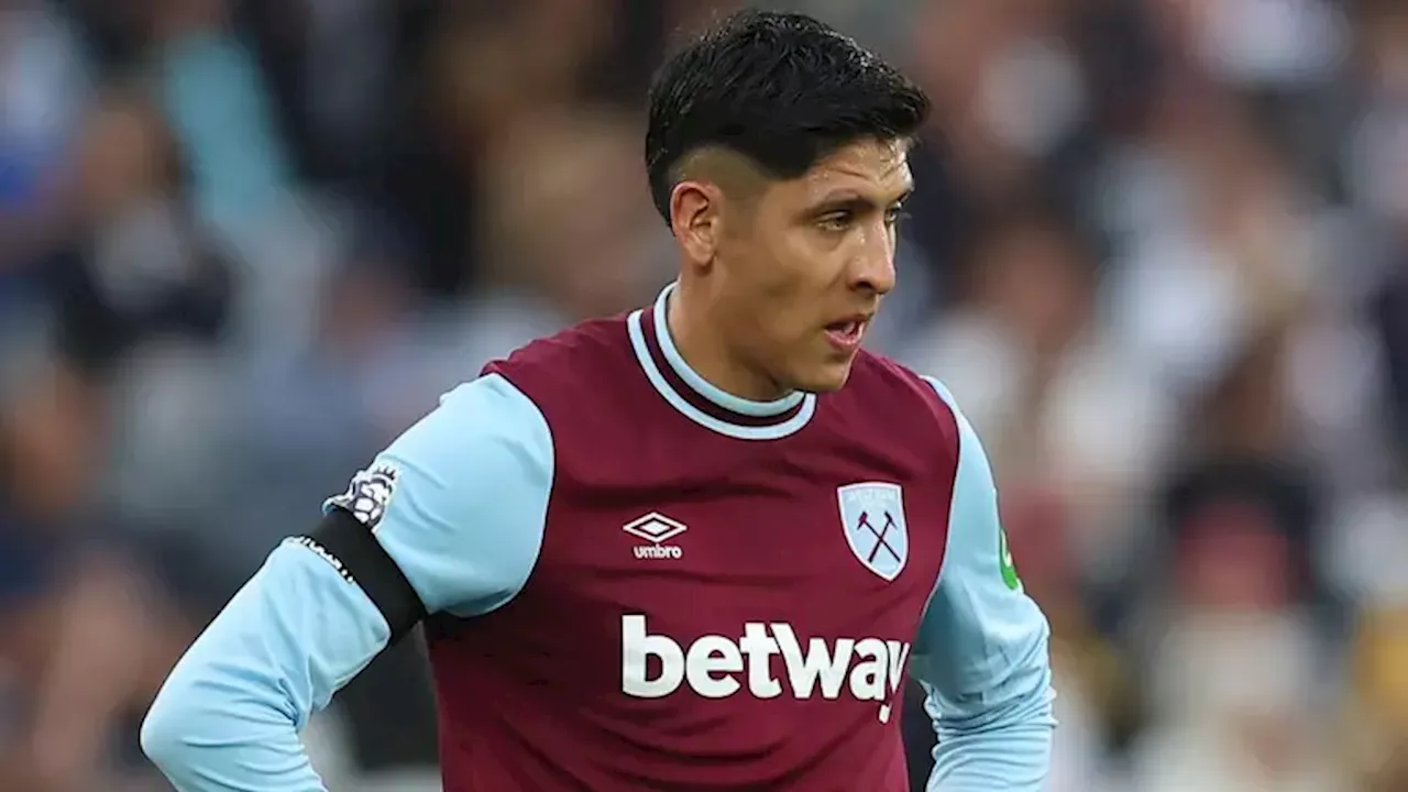 Críticas en Inglaterra a Edson Álvarez por sus actuaciones con el West Ham