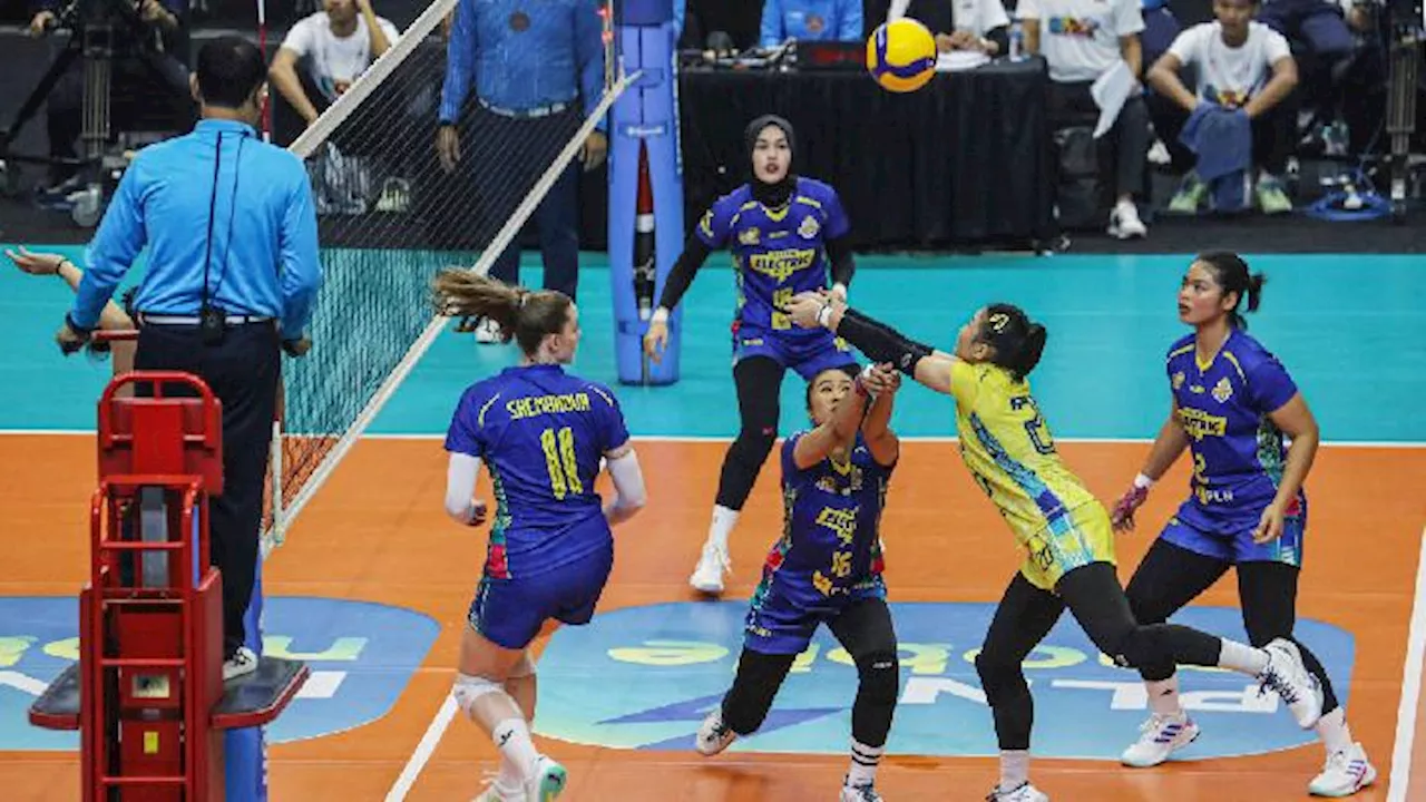 Jakarta Electric PLN dan Jakarta Lavani Livin Transmedia Berjaya di Proliga 2025