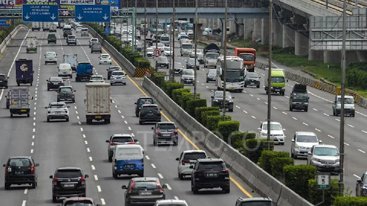 Jumlah Kendaraan Kembali ke Jabotabek Selama Libur Tahun Baru 2025 Melonjak