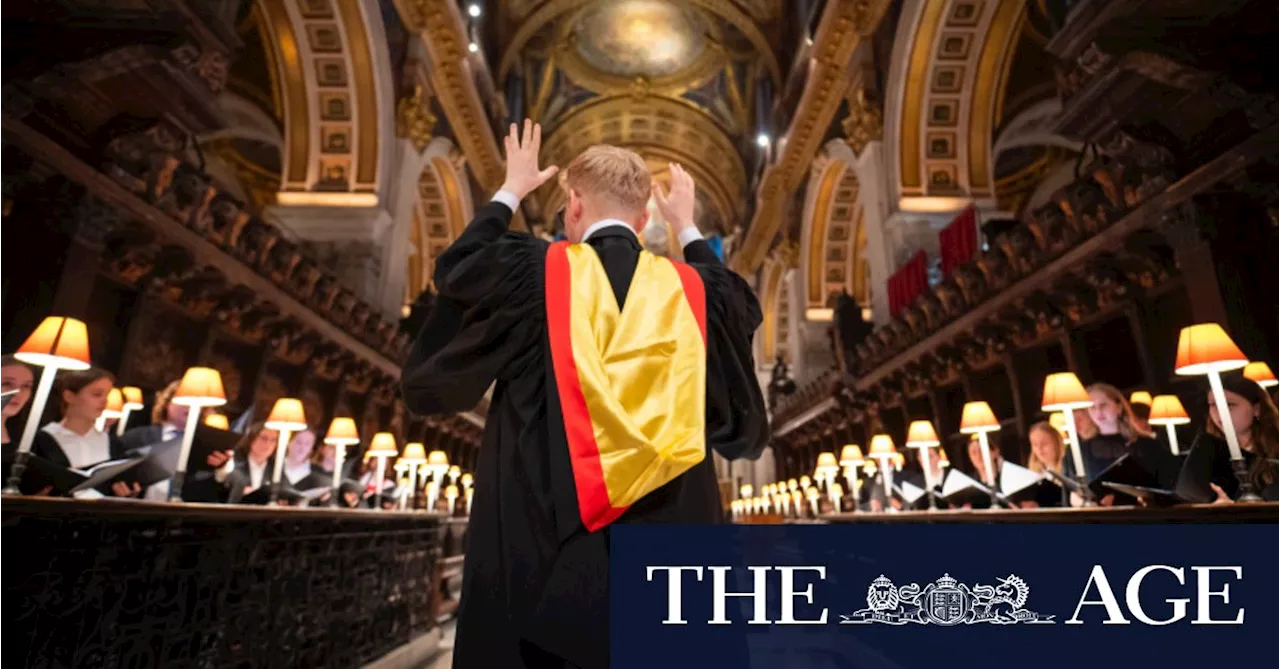 Australian Choir Sings Unique Christmas Carols at Westminster Abbey