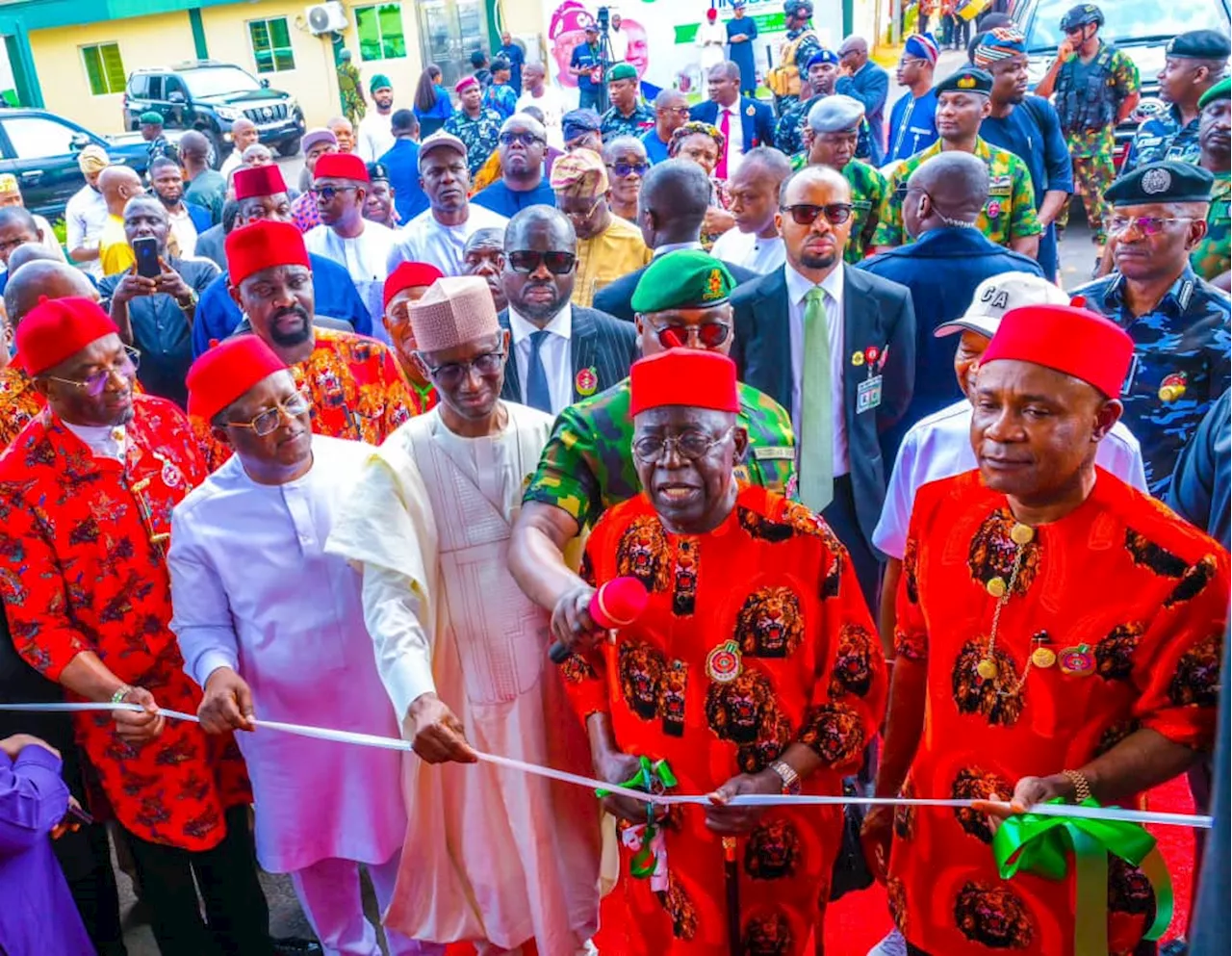 President Tinubu Inaugurates Projects in Enugu State