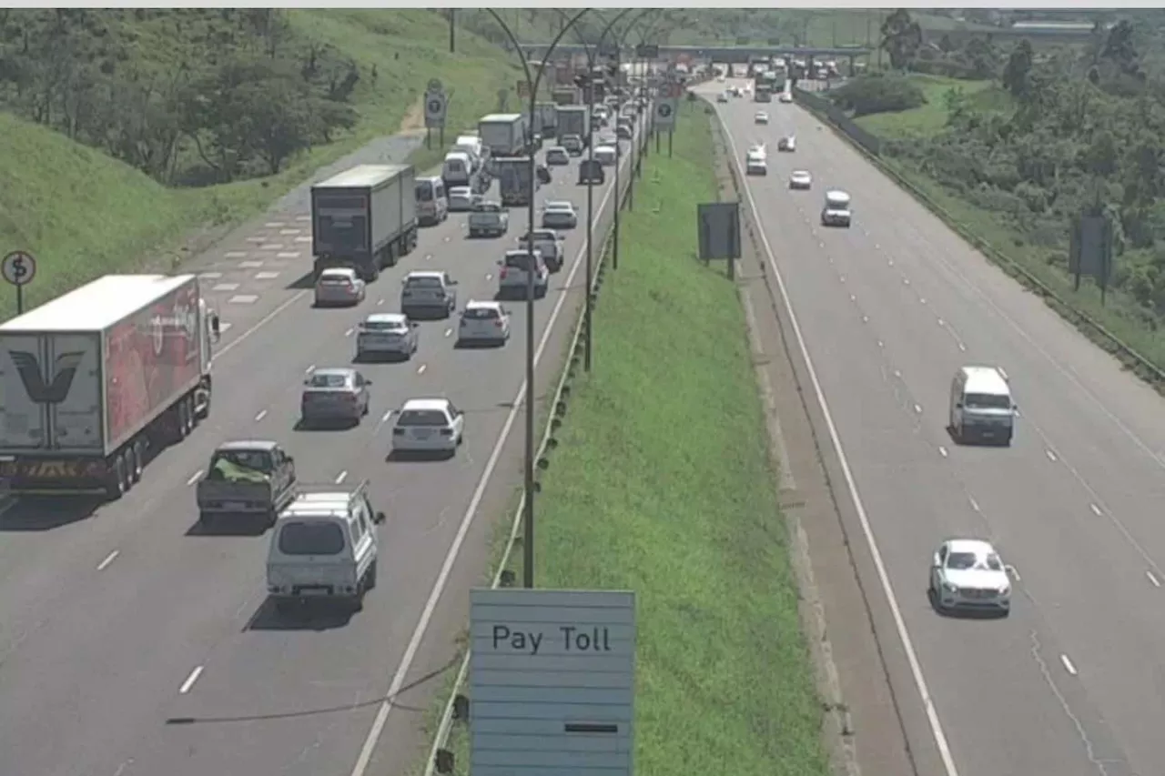 Heavy traffic on N3 toll as thousands return to Gauteng