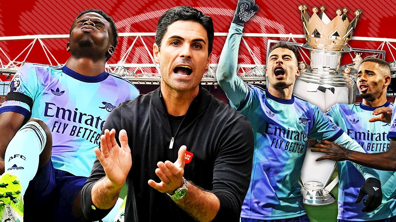 Bullish Mikel Arteta insists Arsenal can win the Premier League WITHOUT making any transfers in January...