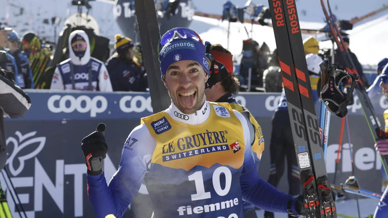 Pellegrino trionfa nello skiathlon di Val di Fiemme