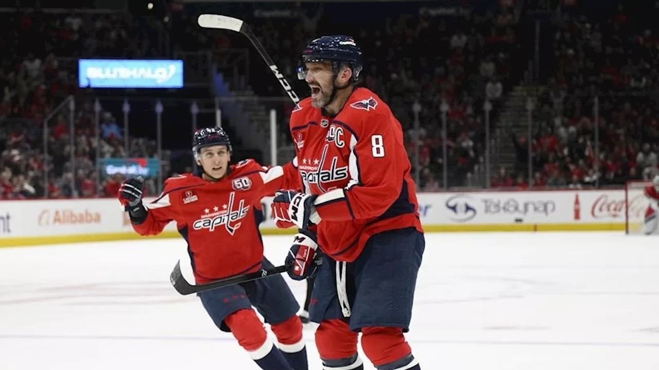 Ovechkin Nears Gretzky's Record as Capitals Top Rangers