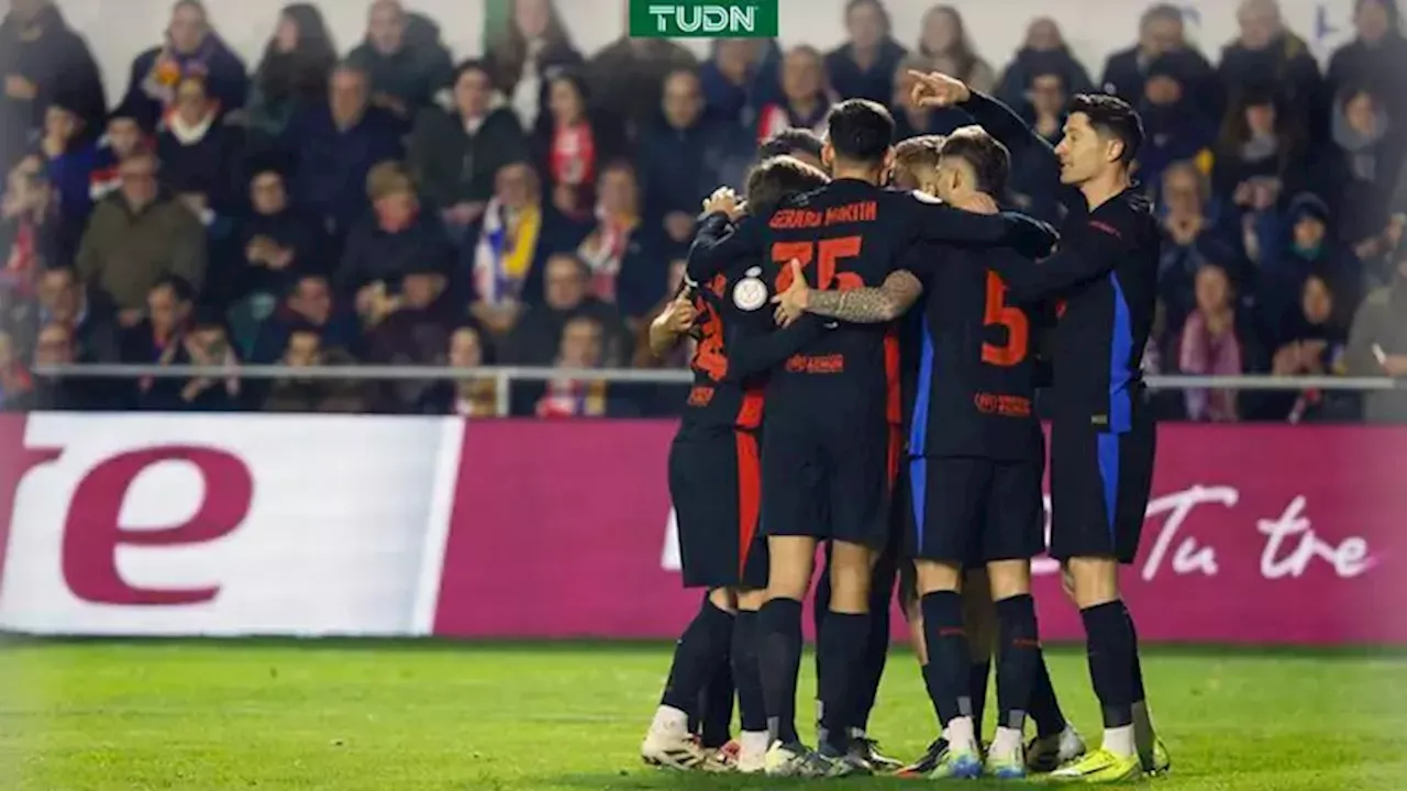 Barcelona goleada al Barbastro en la Copa del Rey