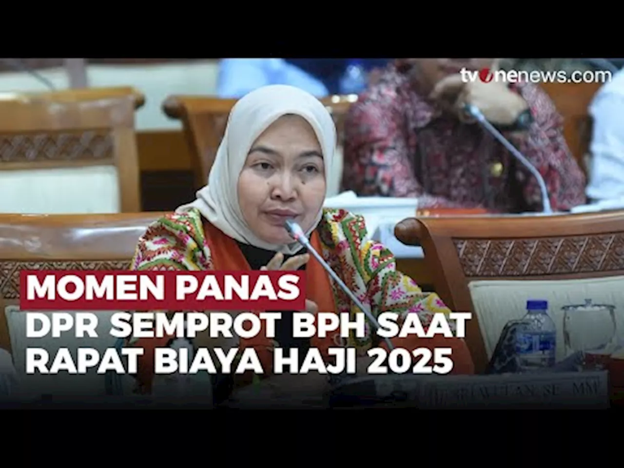 Momen Panas di RDP Biaya Haji 2025