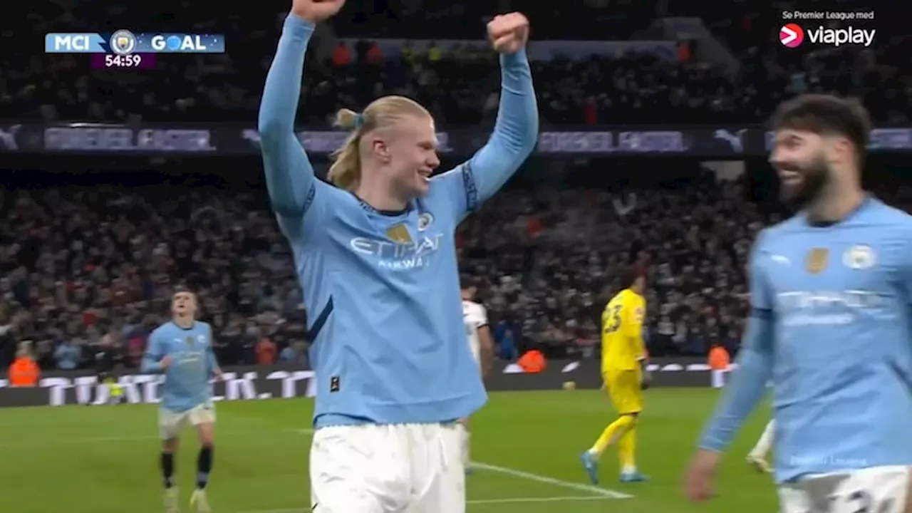 Manchester City Overvinner West Ham med Haaland-Hat Trick