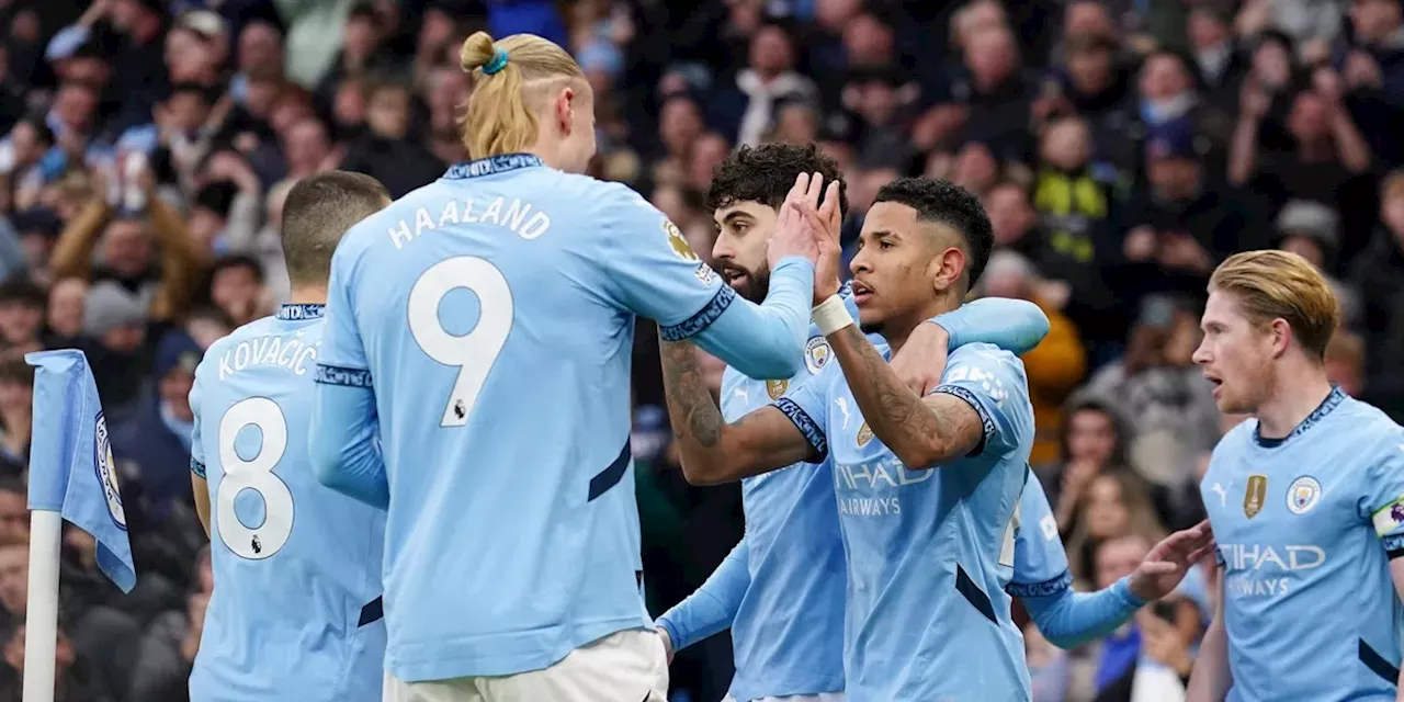 City wint overtuigend van West Ham, Chelsea laat punten liggen