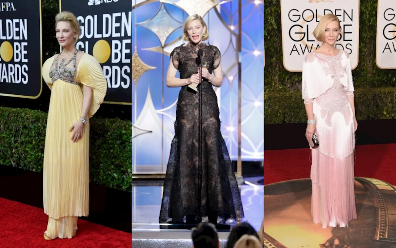 Cate Blanchett's Golden Globes Style Evolution