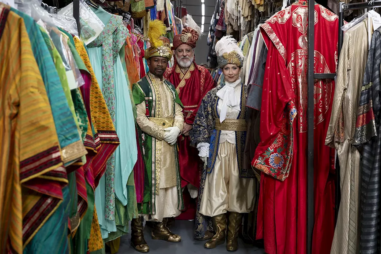 Preparativos para la Cabalgata de Reyes Magos en Madrid