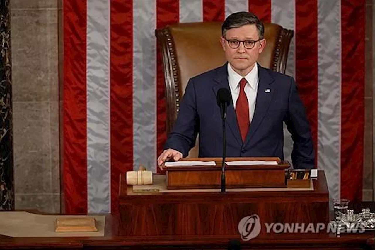 트럼프 전화로 존슨, 하원의장 재선출