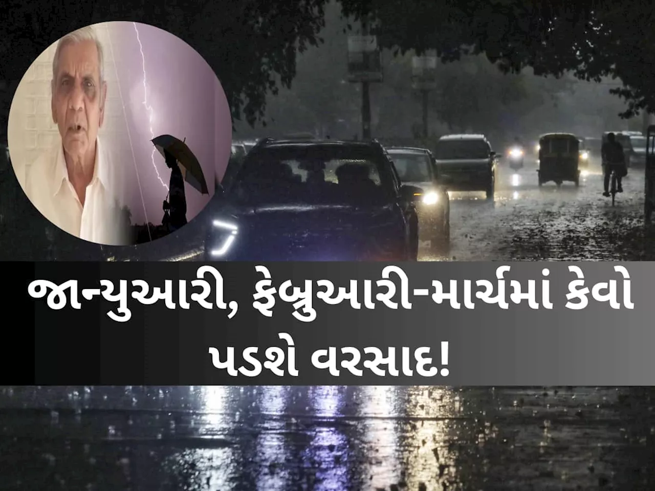 અંબાલાલ પટેલનો હવામાન આગાહી: ગુજરાતમાં ઠંડી, વરસાદ અને તાપમાન બદલાવ