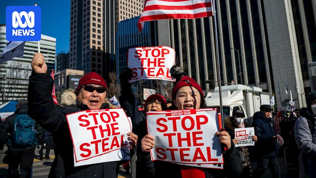 Thousands Protest in South Korea as Impeached President Awaits Arrest