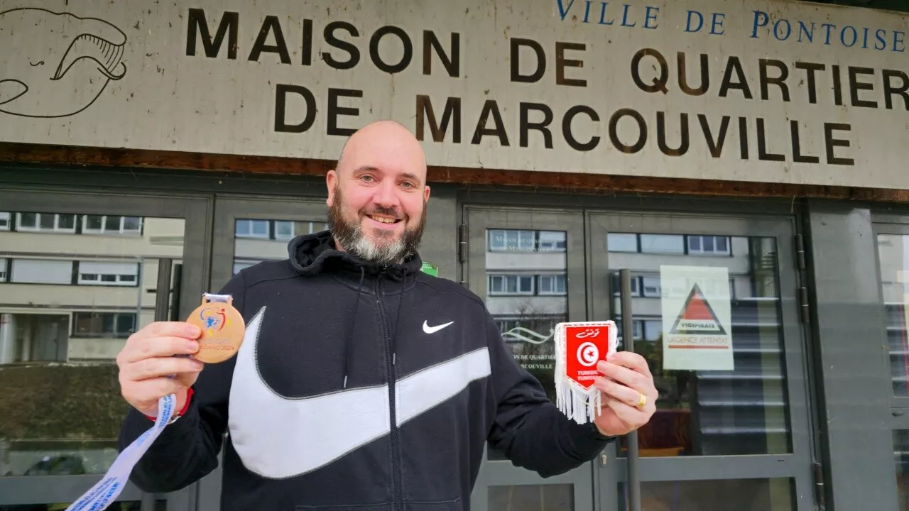 Kévin Decaux, directeur du centre socioculturel de Marcouville