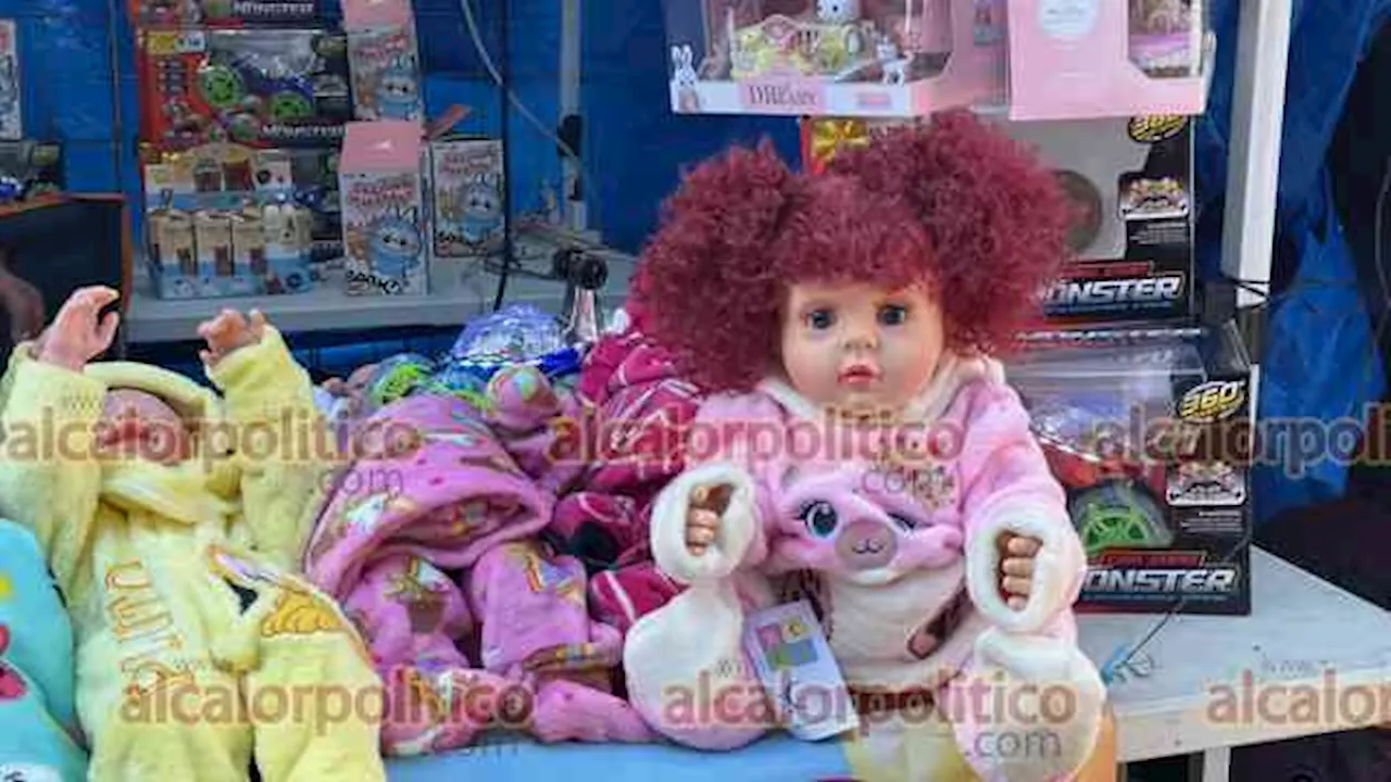 Reyes Magos llegan a la Feria del Juguete en Veracruz