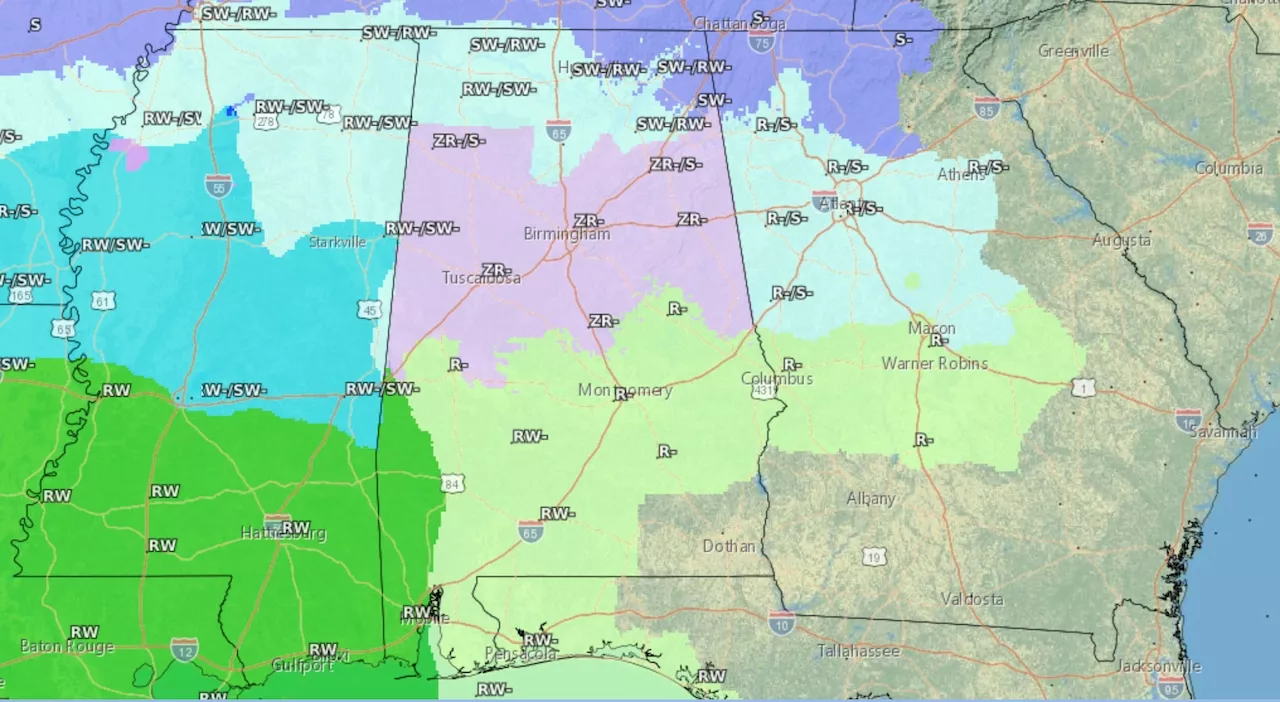 Snow Flurries Possible in Alabama This Week