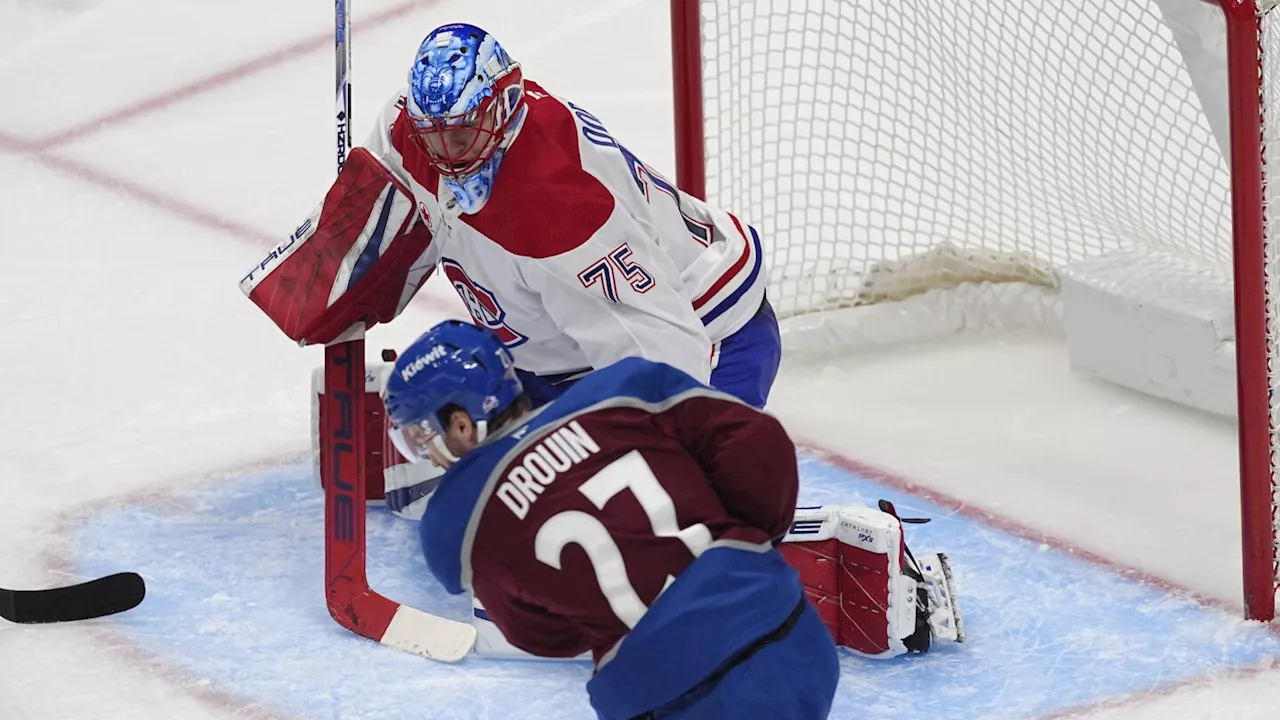 Dach, Caufield score in shootout to lift the Canadiens 2-1 over the Avalanche