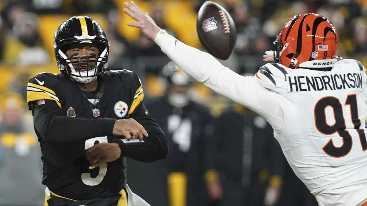 Steelers look toward playoffs after finishing regular season on 4-game skid with loss to Bengals