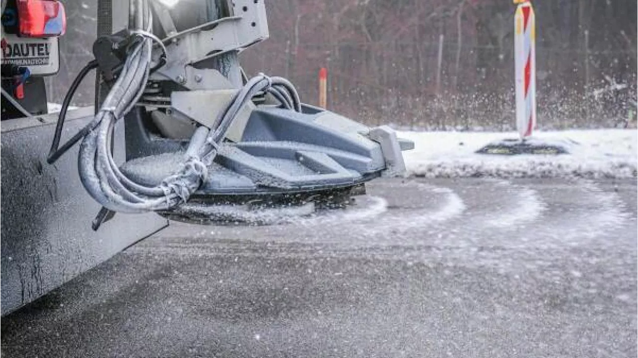 Glatteis in Bayern führt zu Unfällen