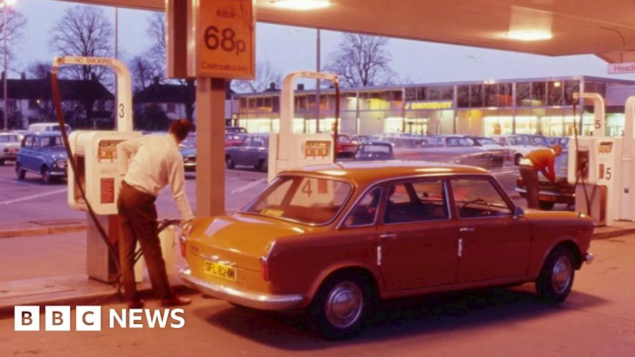 Sainsbury's Opens First Petrol Station 50 Years Ago