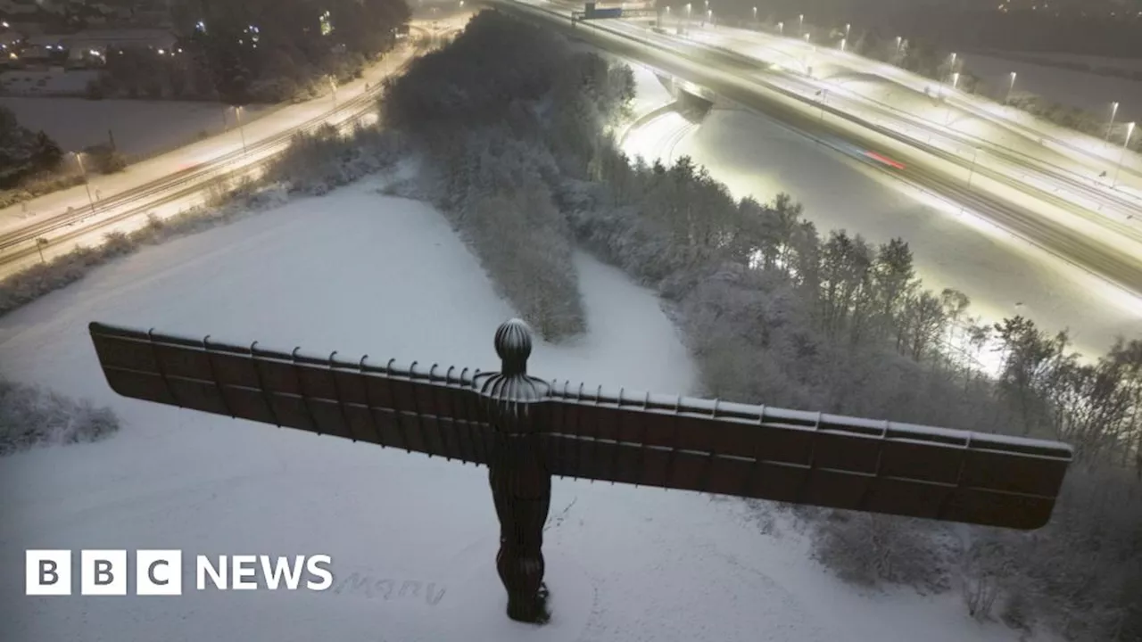 Snow Disrupts Travel in North East and Cumbria