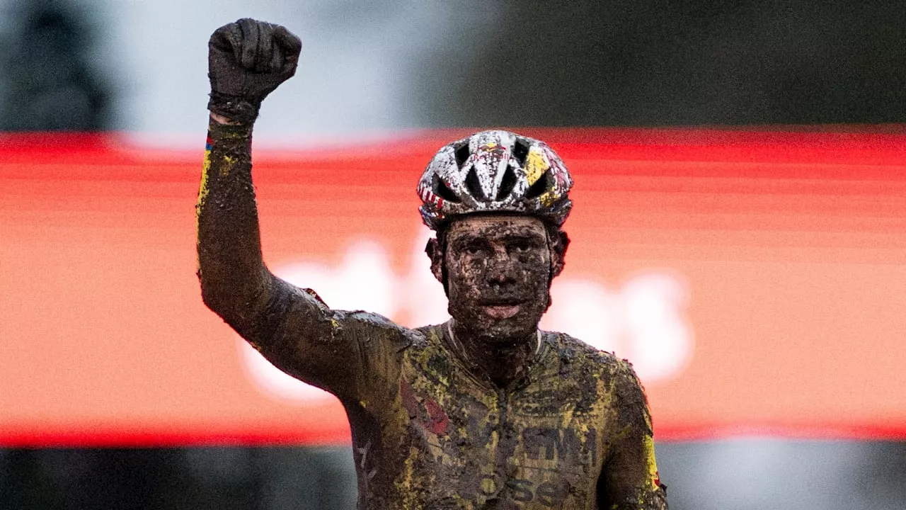 Wout van Aert Triumphiert bei Schlammigen Querfeldeinrennen in Dendermonde